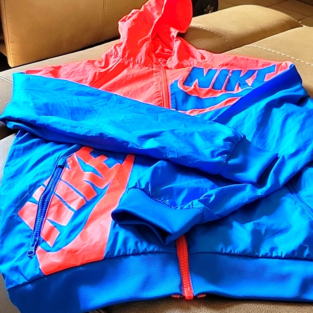 My Nike nylon jacket.